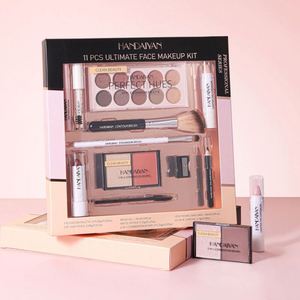 HANDAIYAN - Set <span class=keywords><strong>de</strong></span> Maquillaje <span class=keywords><strong>de</strong></span> Viaje, 11 Piezas, Kit Completo <span class=keywords><strong>de</strong></span> Maquillaje Facial, Labios, Mejillas, Contorno <span class=keywords><strong>de</strong></span> Ojos, Set <span class=keywords><strong>de</strong></span> Cosméticos <span class=keywords><strong>de</strong></span> Alta Pigmentación - Product Image 5