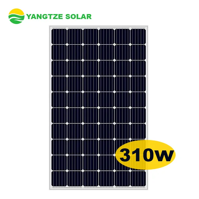 Yangtze Hot sale high efficiency 60 cells super power 300w 310w solar panel solar module solar energy