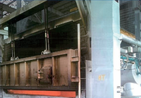 Fourneau de fusion vertical à grande capacité pour l'aluminium, idéal pour la production en série de fonderies d'alliages d'aluminium