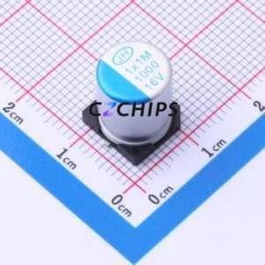 Condensador Sólido SMD PCV1CVM102MCACFVTSWP, D10xL12.5mm (Capacitancia: 1000uF) (Precisión: 20%) (Voltaje Nominal: 16V) - Product Image 1