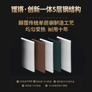 Nồi súp inox 316 dày dặn, dụng cụ nhà bếp bằng titan, chống dính, dung tích lớn - Product Image 5