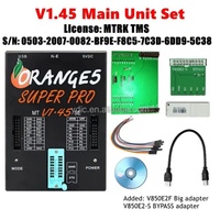 Programador de Montaje en Superficie Orange5 V1.45, Herramienta de Diagnóstico con Adaptador Completo, Accesorios para ECU de Automóviles