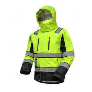 En20471the tốt nhất khả năng <span class=keywords><strong>hi</strong></span>ển thị cao không thấm nước thoáng khí vỏ áo khoác bảo hộ lao động an toàn quần áo <span class=keywords><strong>Hi</strong></span> <span class=keywords><strong>VIS</strong></span> an toàn bảo hộ lao động - Product Image 1