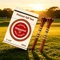 Support de simulateur de golf en caoutchouc durable pour tee en fibre de carbone, entièrement personnalisable, avec logo, réglable, pour tee de golf Woorden, marqueur de boîte 20 mm