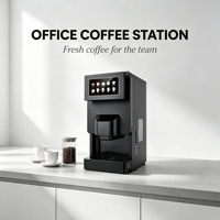 Nouvelle machine à café en acier inoxydable 2026, usage commercial et domestique, machine à expresso et cappuccino