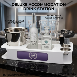 Stazione di Servizio <span class=keywords><strong>VIP</strong></span> di Lusso per Bottiglie, Espositore per Liquori in Acrilico Antiruggine, Porta Secchiello Ghiaccio in Acciaio Inox, Modello per Nightclub e Bar - Product Image 1