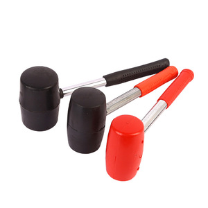 Marteau en caoutchouc Mo Xuan avec manche en acier et tête ronde, outil d'installation de carreaux de sol, types 750, 1000, 1500, 2000 - Product Image 2