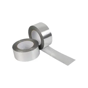 Custom Super Strong Self Adhesive Aluminum Foil Tape For Freezers Sealing