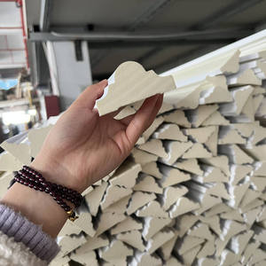 Không thấm nước Polyurethane cornice khuôn PU phẳng vương miện khuôn trang trí trần khuôn - Product Image 6