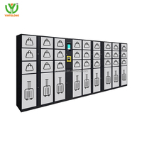 Casier de Rangement Intelligent Yinlong pour Bagages avec Paiement en Espèces et Paiement Nayax, Code de Scannage Intelligent, Service Libre pour le Rangement des Bagages