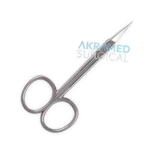 Tijeras profesionales para manicura al por mayor con hoja afilada de acero inoxidable tijeras curvas para cutículas para uso en belleza - Product Image 6