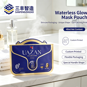 Bolsa de Embalaje para Mascarillas Faciales con Asa Personalizada, Bolsa para Mascarillas de 40 ml - Product Image 2