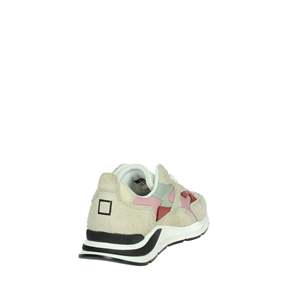 D.A.T.E. Zapatillas Deportivas para Niña J391-FG-HA-PK2 Beige Fucsia, Modernas, de Lona - Product Image 3