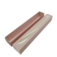 Conception Personnalisée de Qualité Alimentaire 30Cm Macarons Boîte à Biscuits Macaron Boîtes de Faveur Avec Fenêtre Transparente
