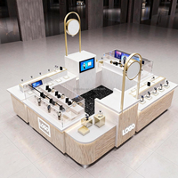 Ensemble de vitrines modernes pour montres, pour comptoirs de montres, nouveau design, vitrine personnalisée, mobilier de présentation pour bijouterie