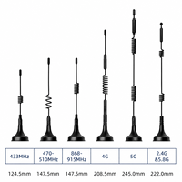 Antenne Externe Magnétique Multibande à Gain Élevé avec Connecteur SMA pour Communication Sans Fil, Borne de Recharge, Routeur ATM, Antenne 5G LTE