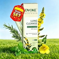 Diffuseur de feuilles de molène 100% naturel, formule saine, ensemble de variétés d'arômes, stylo de désintoxication pulmonaire, diffusion d'herbes, 600 utilisations avec fumée