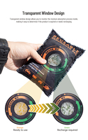 200G Durable Absorbeur D'humidité Humidité Sac Réutilisable Réutilisable Para Coche Micro-ondes Rapide Réactivé Déshydratant Sacs