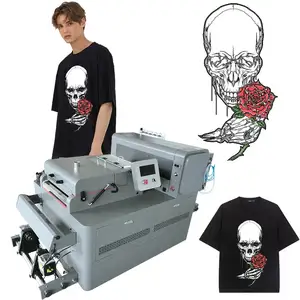 Заводская цена dtf принтер a3 машина, встряхивающая машина все в одном impresora dtf, автоматический принтер для футболок