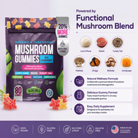 Gummies aux champignons en gros, approvisionnement en vrac, OEM, marque privée, livraison rapide depuis l'entrepôt américain