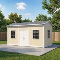 Maison conteneur démontable CE à montage facile, sans besoin de travailleurs qualifiés, maison à panneaux sandwich pour appartement locatif