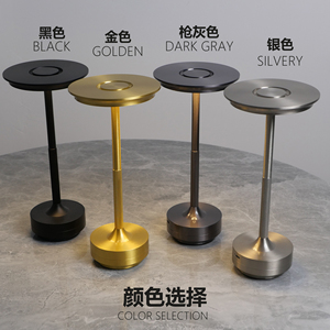 Modern Minimalist Brass Bell Table Lamp LED <b>Push</b> <b>Button</b> <b>Switch</b> Warm White 2700K Eye Caring AC E26 Decorative Bedroom Use - Product Image 4