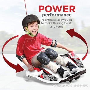 24V 120W Électrique Aller Kart Enfants Électrique Dérive Fou <span class=keywords><strong>Diable</strong></span> Poisson Voiture D'équilibre - Product Image 3