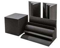 Panneaux acoustiques sonores de contrôle du bruit écologiques de haute qualité à faible coût mousse ignifuge Studio mur coin piège à basse 12x12x24cm