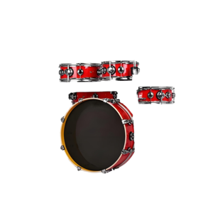 Advanced Bestselling Professional Traditional Steel <b>Drum</b> Set Birch Wood Teamo Foldable Adjustable Double Layer Jazz Set - Product Image 1