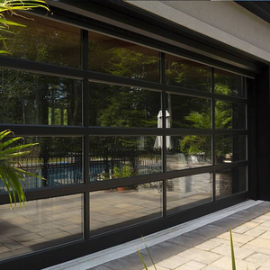 Porte de garage renforcée anti-ouragan OUNA en alliage d'aluminium avec panneaux sectionnels résistants aux chocs pour la sécurité des zones côtières - Product Image 2