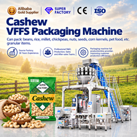 Mesin Pengemas Kacang Mete Otomatis Multifungsi Vertikal 200g 500g