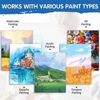 Toile tendue 16x20 Toile tendue vierge 40 x 50 Professionnelle 16x20 Toile tendue pour la peinture