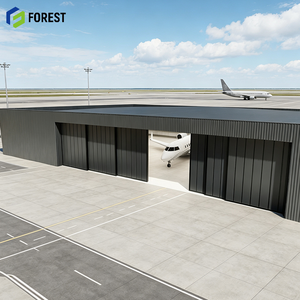 Hangar de Acero de Gran Envergadura, Estructura Modular Resistente para Almacenamiento de Aviones, Edificio Comercial para Depósito de Aviación - Product Image 1