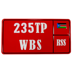 Plaques d'<span class=keywords><strong>immatriculation</strong></span> vierges décoratives en métal de voiture, nouvelle marque en chine, <span class=keywords><strong>prix</strong></span> bas, vente en gros - Product Image 6