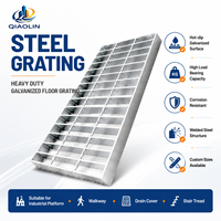 Grille en acier au carbone inoxydable galvanisé à chaud de qualité industrielle pour la construction extérieure, clôture métallique moderne