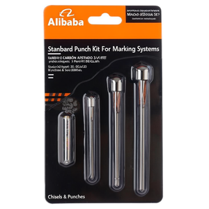 Standard <b>Punch</b> Kit For Marking Systems 3 Piece <b>Set</b> Metal Tool <b>Set</b> - Product Image 2