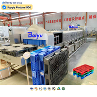 Machine à laver les palettes en acier inoxydable 304 pour l'industrie de la viande, des fruits de mer, des produits laitiers et de la transformation alimentaire