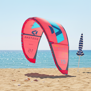 Planche à voile gonflable portable bleue/rouge en stock du fabricant pour sports nautiques extrêmes, surf et kitesurf - Product Image 5