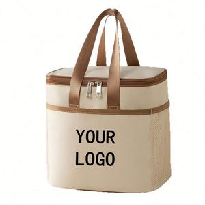 Custom Bag <b>Insulated</b> <b>Lunch</b> <b>Box</b> Soft Cooler Cooling Tote With Adjustable Shoulder Strap for Adult Men Women Promotion Gift - Product Image 4