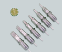 Aiguille de cartouche de tatouage de maquillage Permanent vert jadéite de haute qualité stérilisée pour les aiguilles de tatouage de Machine de stylo de tatouage
