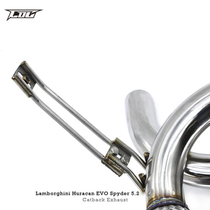 <span class=keywords><strong>Escape</strong></span> Catback para <span class=keywords><strong>Lamborghini</strong></span> Huracan STO/EVO Spyder/Technica 5,2 2019-2020 silenciador de tubo de <span class=keywords><strong>Escape</strong></span> de acero inoxidable - Product Image 6