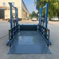 Plateforme de chargement mobile pour entrepôt logistique, déchargement de conteneurs, pont de chargement mobile hydraulique manuel pour véhicules