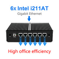 冠峰i5-7200u准骨DDR4 i211 NICs迷你pcie网络设备opnsense硬件路由器pfsense 1u vpn服务器