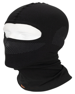 <strong>Custom</strong> Functional Seamless Knitted Black <strong>Balaclava</strong> for Men and Women Made of Polyamide Polypropylene Polyester Blend Elastane - Product Image 1