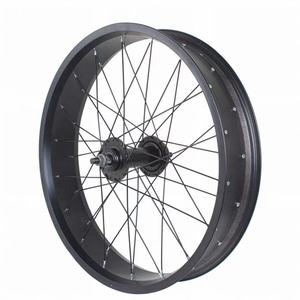 Ruota Anteriore per Bici Elettrica Fat Tire da Neve, 20x4.0 (20 Pollici) e 26x4.0 (26 Pollici), 36 Raggi, Forcellino da 135mm - Product Image 5