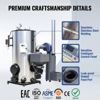 Générateur de vapeur automatique à biomasse LSG700kg/h 0.4MPa, source de vapeur verticale pour l'industrie chimique et papetière