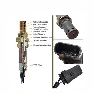 Nouveau capteur d'oxygène avant/arrière YAOYI pour Mercedes <span class=keywords><strong>Viano</strong></span> Classe A Remplacement OEM A0035427018/0258017016 Améliore les performances du moteur - Product Image 6