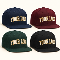 Cappellini Personalizzati con Visiera Piatta per Club Scolastici, Snapback con Logo Ricamato, Borsa Abbinata, Corona Alta, Abbigliamento per la Laurea Giovanile e lo Spirito di Squadra