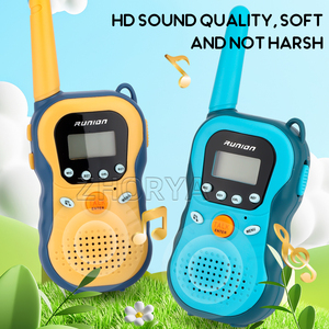 Zhorya haute qualité 16 canaux 3 <span class=keywords><strong>Km</strong></span> longue portée Radio Comunicador <span class=keywords><strong>talkie</strong></span>-<span class=keywords><strong>walkie</strong></span> Mini <span class=keywords><strong>talkie</strong></span>-<span class=keywords><strong>walkie</strong></span> jouets pour enfants - Product Image 3