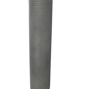FixtureDisplays Tôle de treillis métallique déployé en acier 3,3 pi x 7,7 pi pour barbecue, fenêtre, puits, clôture - Product Image 2